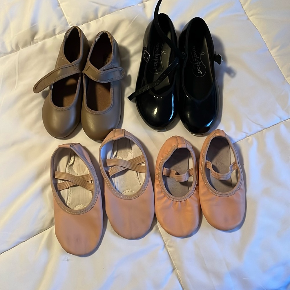 Dance shoes toddler 9-12